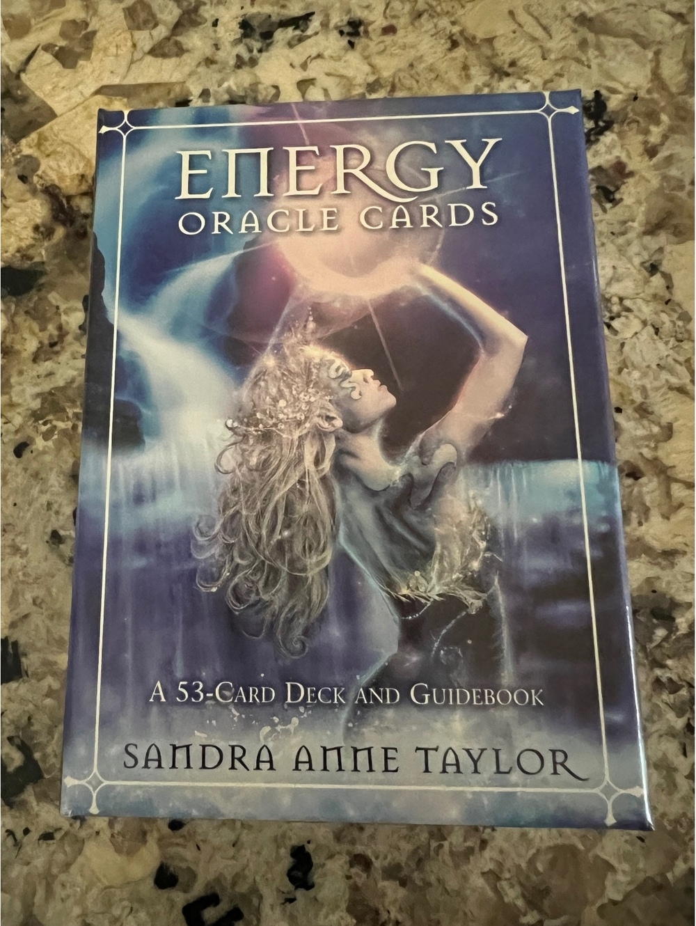 Energy Oracle Cards Sandra Anne Taylor  53-Card Deck Guidebook Mystical mint